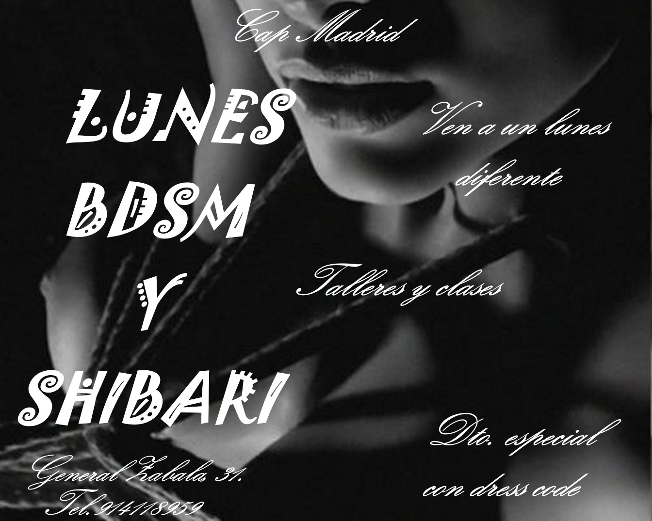 LUNES DE BDSM Y SHIBARI EN CAP VALENCIA