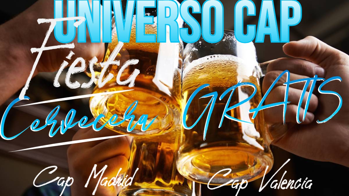 ¡¡¡¡TARDE DE LA CERVEZA GRATIS EN CAP VALENCIA!!!!