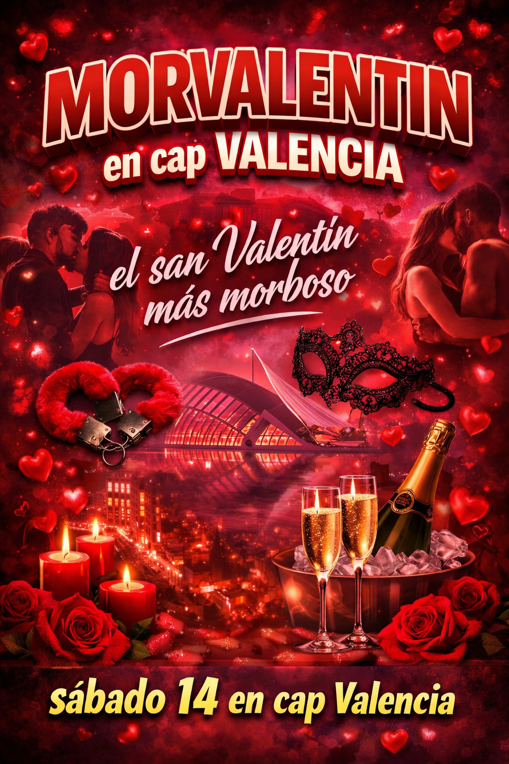 ¡¡¡¡MORVALENTÍN EN CAP VALENCIA. EL SAN VALENTÍN MÁS MORBOSO!!!!